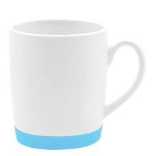 Кружка Make Me To Go, белая/голубая