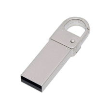 Флешка Carabine 16 Гб в футляре, серебристая Флешка Carabine 16 Гб в футляре, серебристая