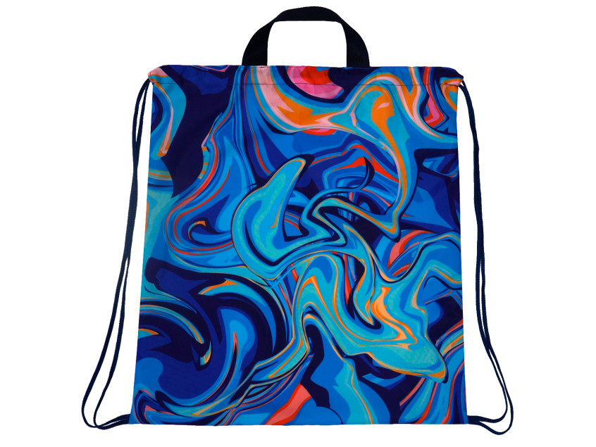 Сумка-рюкзак с полноцветной печатью Флюр, размер L