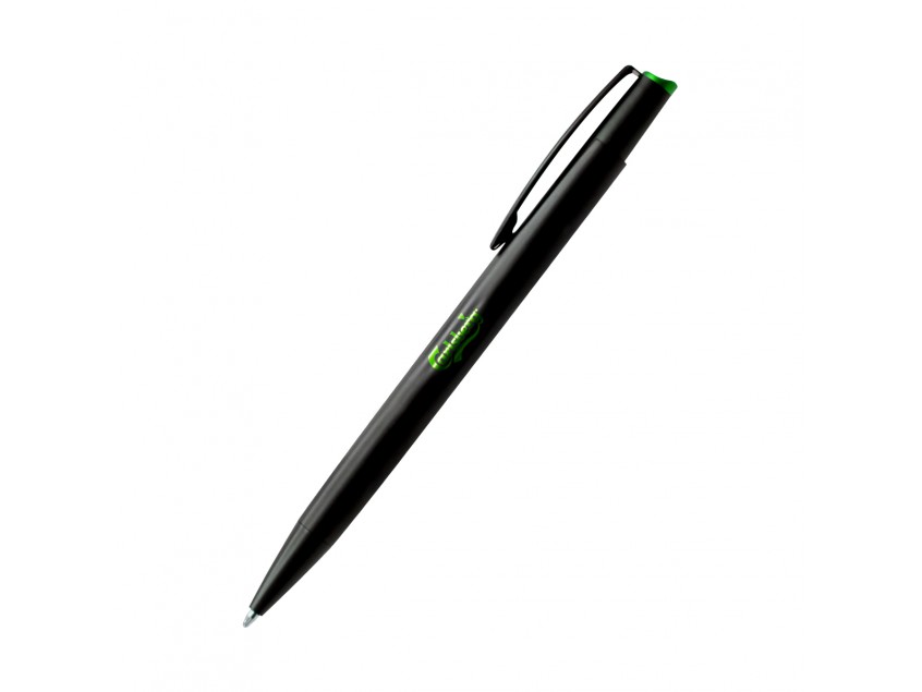 Ручка металлическая Grave шариковая, зеленый