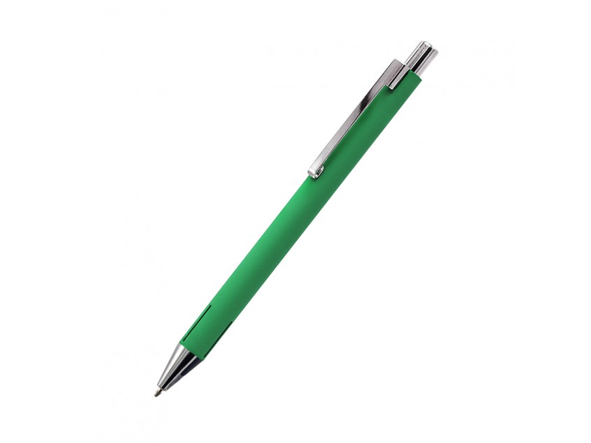 Ручка металлическая Elegant Soft, зеленый