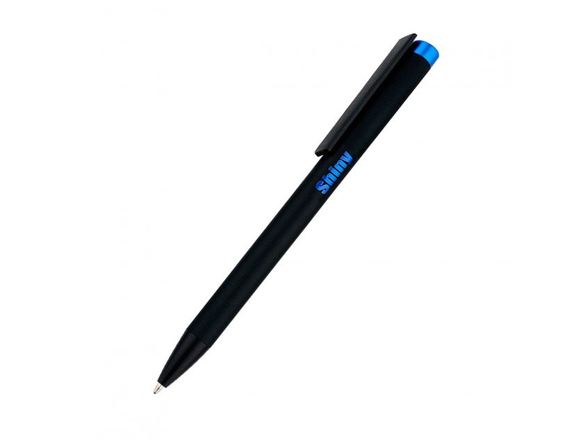Ручка металлическая Slice Soft, синий