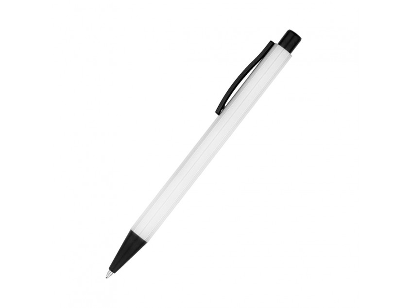 Ручка металлическая Deli, белый