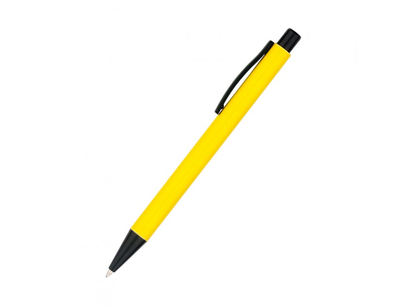 Ручка металлическая Deli, желтый