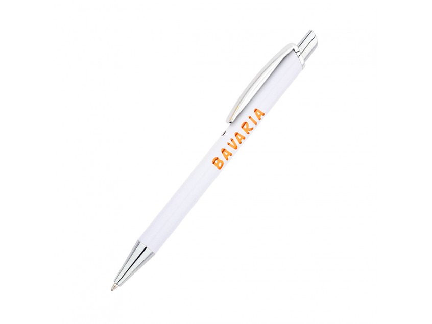 Ручка металлическая Bright, оранжевый