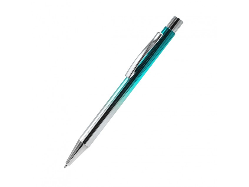 Ручка металлическая Синергия, зеленый
