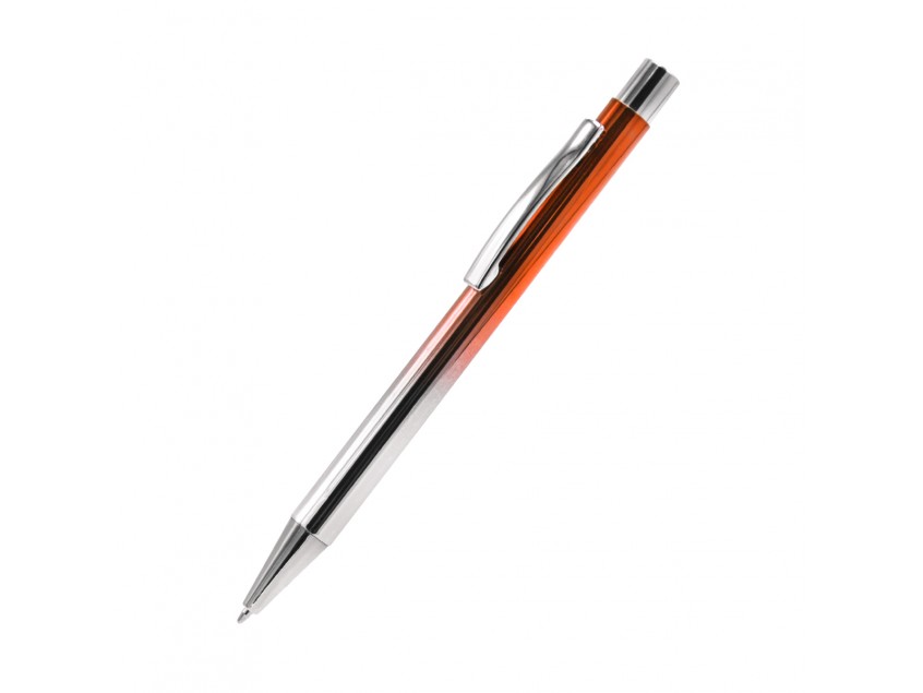 Ручка металлическая Синергия, оранжевый