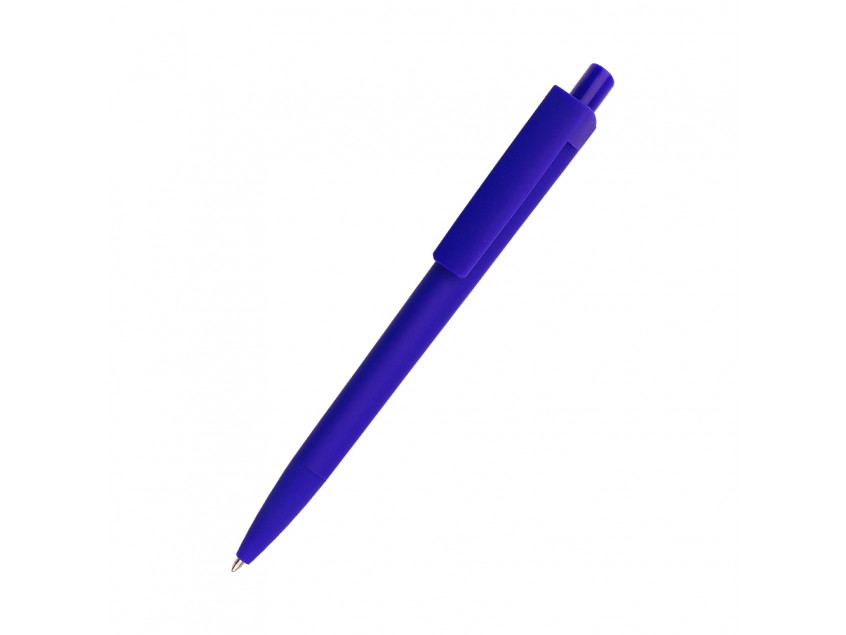Ручка шариковая Agata софт-тач, синий