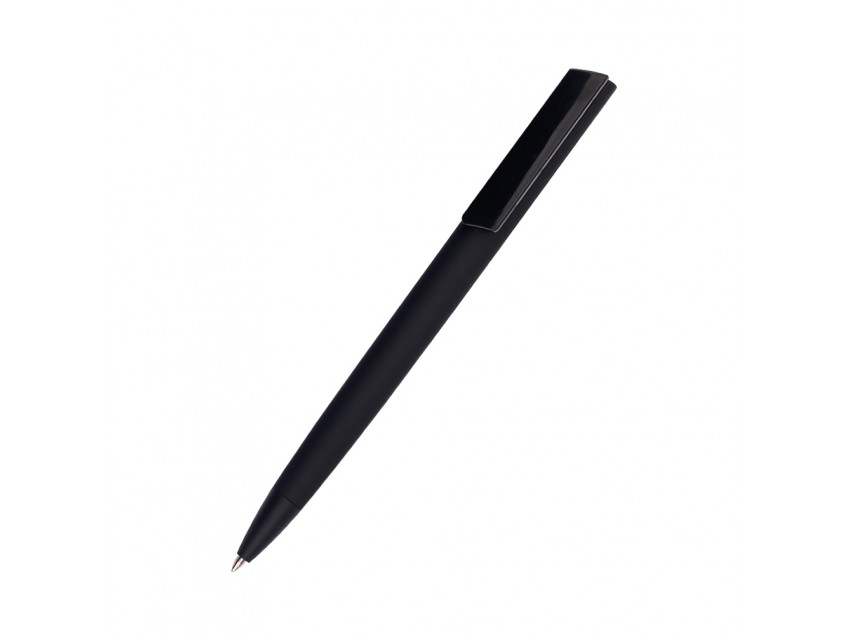 Ручка шариковая Lavy софт-тач, черный