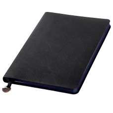 Ежедневник A5 недатированный Impero в мягком переплёте, черный