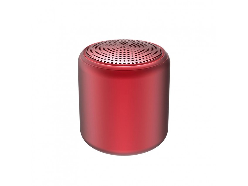 Беспроводная Bluetooth колонка Fosh, красный