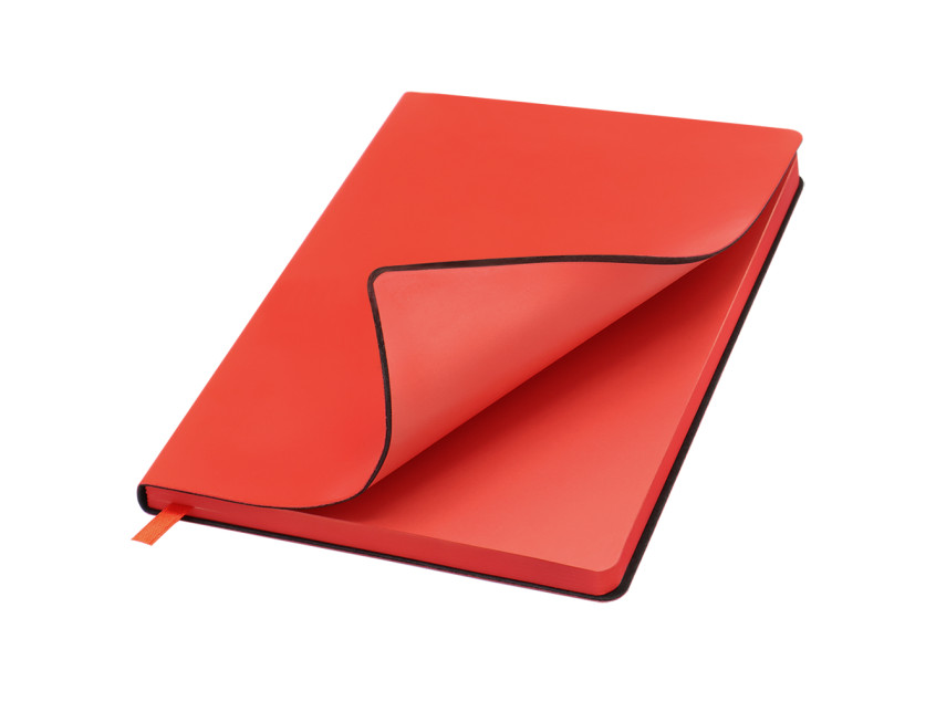 Блокнот A5 Beam в мягком переплёте, красный