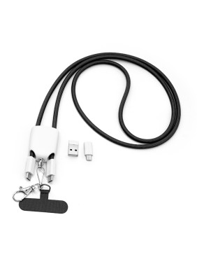 Кабель - ланьярд МультиЛинк 66 Вт, черный