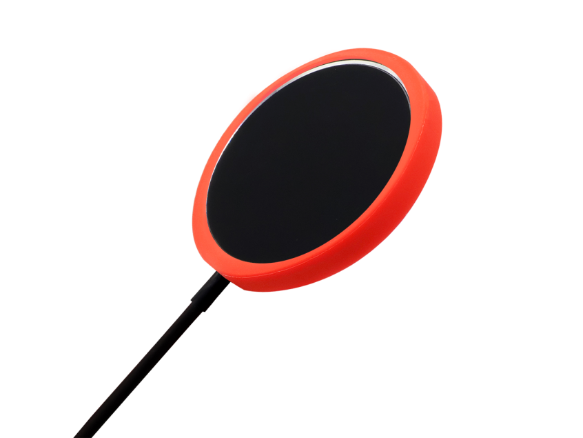 Беспроводное магнитное зарядное устройство Fomax 15W To Go, черный/красный