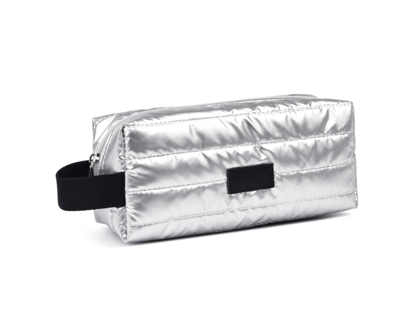 Косметичка-несессер Esquarta, чёрный/серебро