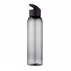 Бутылка пластиковая для воды Sportes, черный