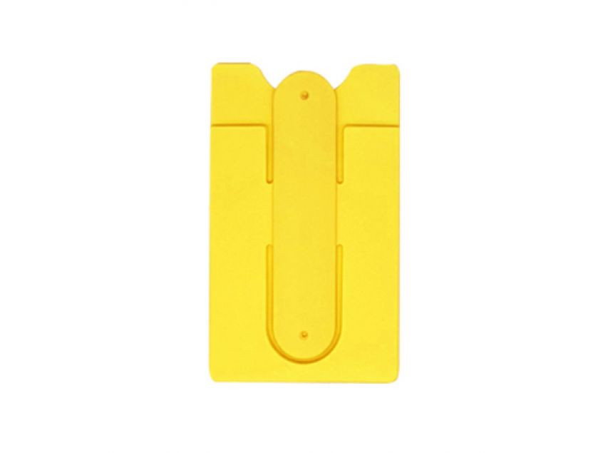 Держатель карт на телефоне Skat, желтый