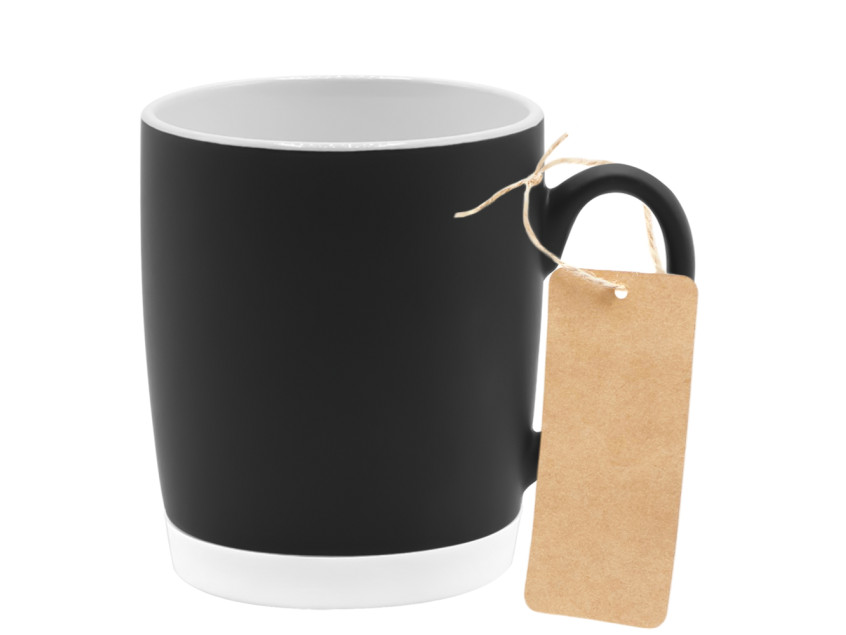 Кружка Make Me To Go, чёрная/белая_с_биркой