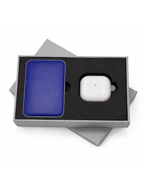 Подарочный набор Sound & Energy Duo, синий