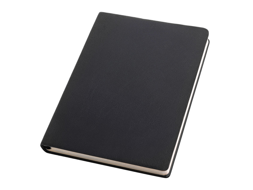 Ежедневник A5 недатированный Franco в мягком переплёте, черный