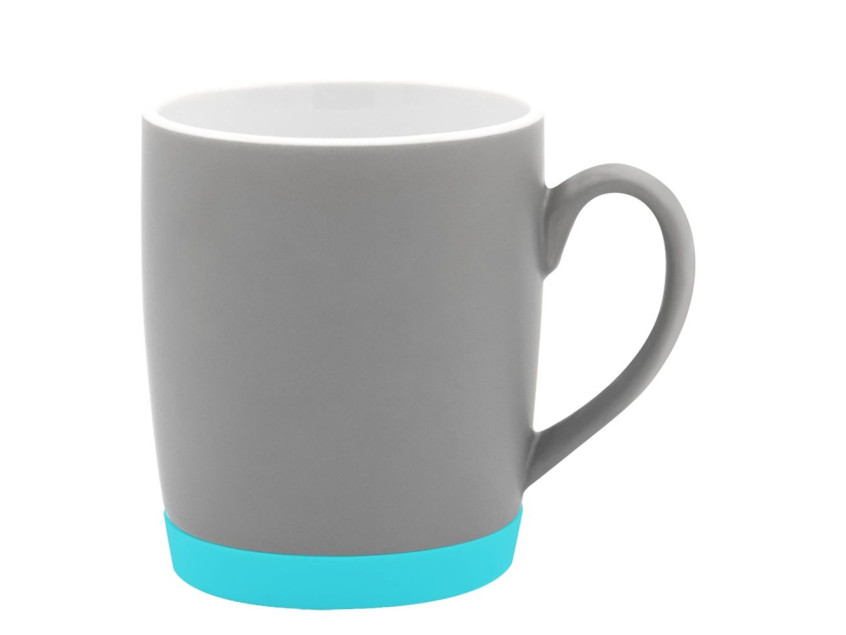 Кружка Make Me To Go, серая/морская волна