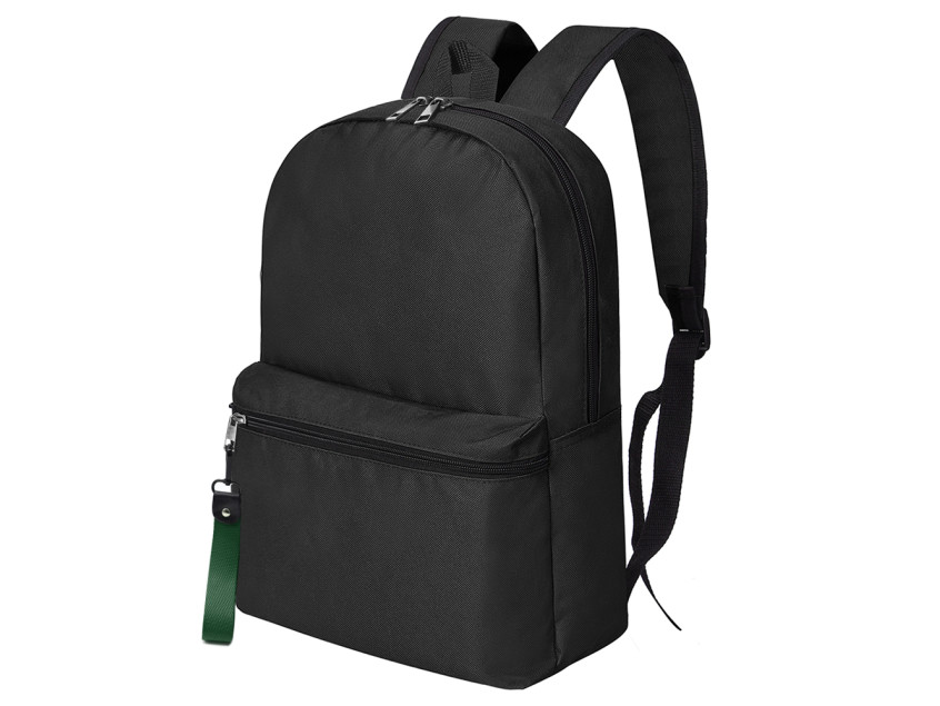 Рюкзак BASIS HOLD-ON TO GO, Чёрный/Зелёный