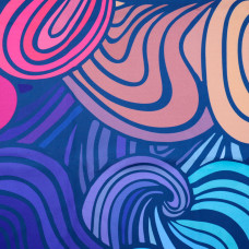 Платок с полноцветной печатью MONE, односторонний 60х60