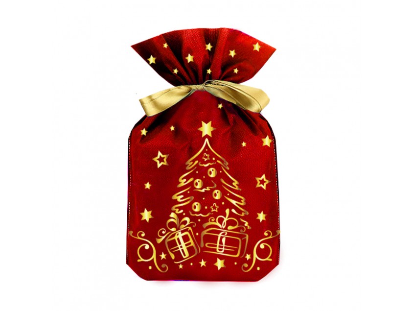 №4 МЕШОЧЕК ЕЛОЧКА (красный) 700 грамм новогодний подарок классический