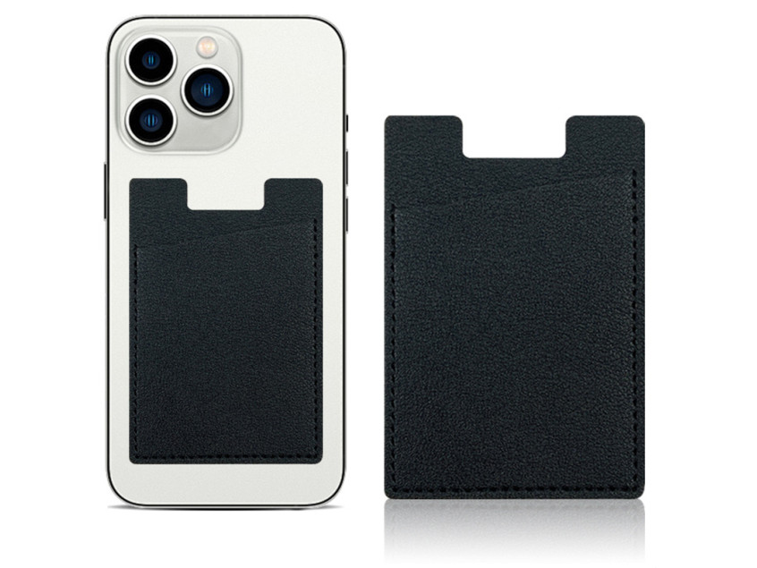 Держатель карт на телефоне SlimPocket, чёрный