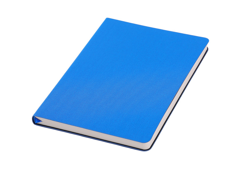 Ежедневник A5 недатированный Stefano в мягком переплёте, светло-синий
