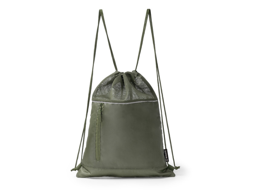 Рюкзак на шнурке MASKOT, темно-зеленый