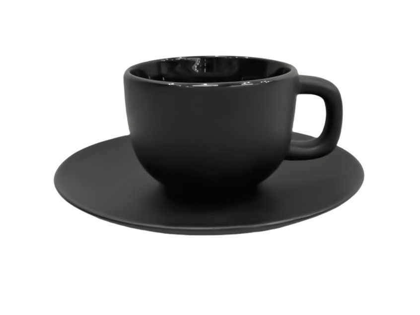 Чайная пара Frozen, чёрная