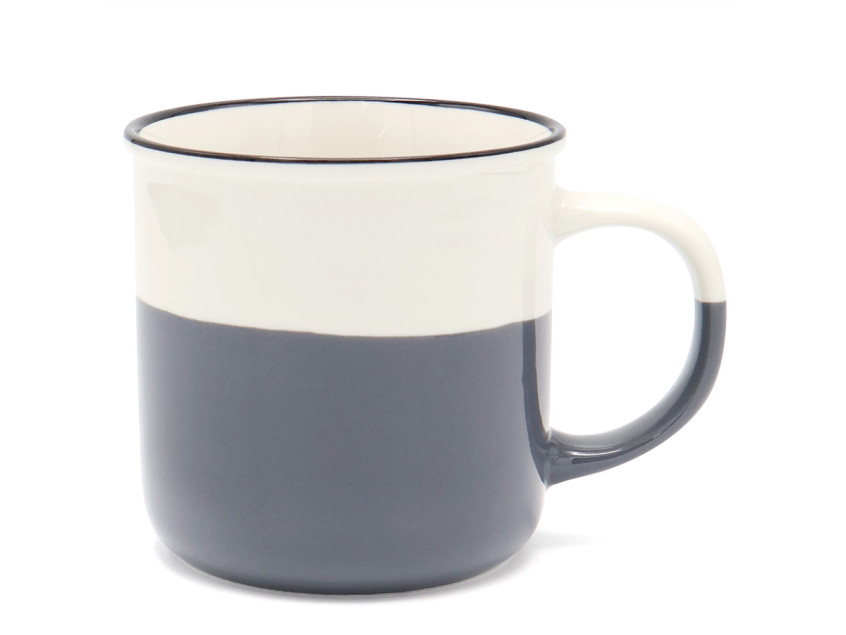 Кружка Wooster, бело-серая