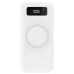 Внешний аккумулятор Authority с беспроводной зарядкой (5W), 10000 mAh, белый