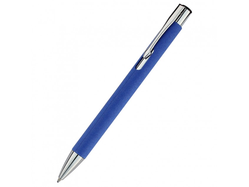 Ручка "Ньюлина" с корпусом из бумаги, синий