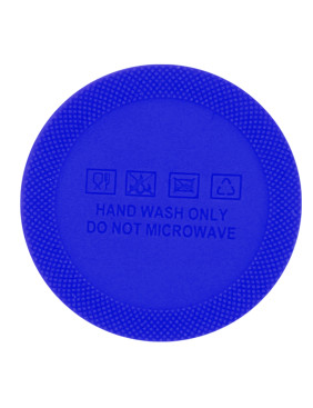 Накладка силиконовая для термокружки Surprise, синий