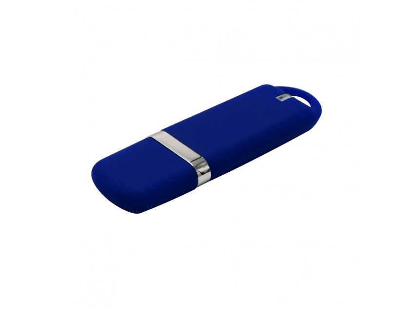Флешка “Shape” с покрытием Софт Тач 16 GB, синий