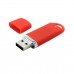 Флешка “Shape” с покрытием Софт Тач 16 GB, красный