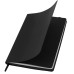 Ежедневник A5 недатированный Dante в мягком переплёте софт-тач, чёрный
