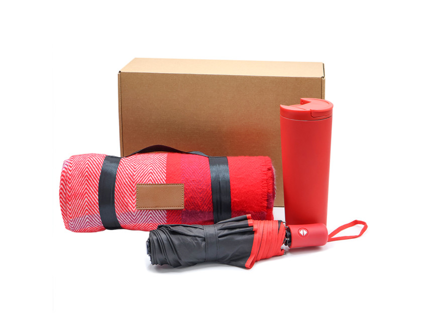 Подарочный набор AUTUMN MOOD, красный