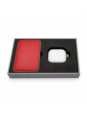 Подарочный набор Sound & Energy Duo, красный