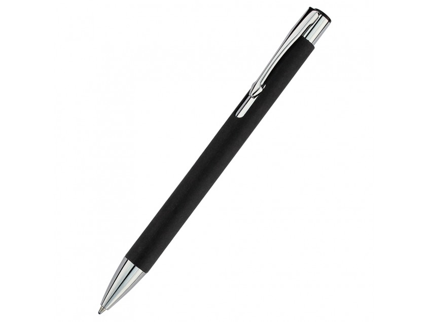 Ручка "Ньюлина" с корпусом из бумаги, черный