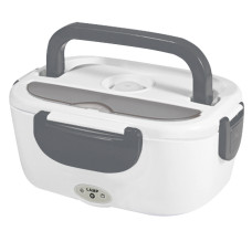 Ланчбокс с подогревом Yummybox, серый