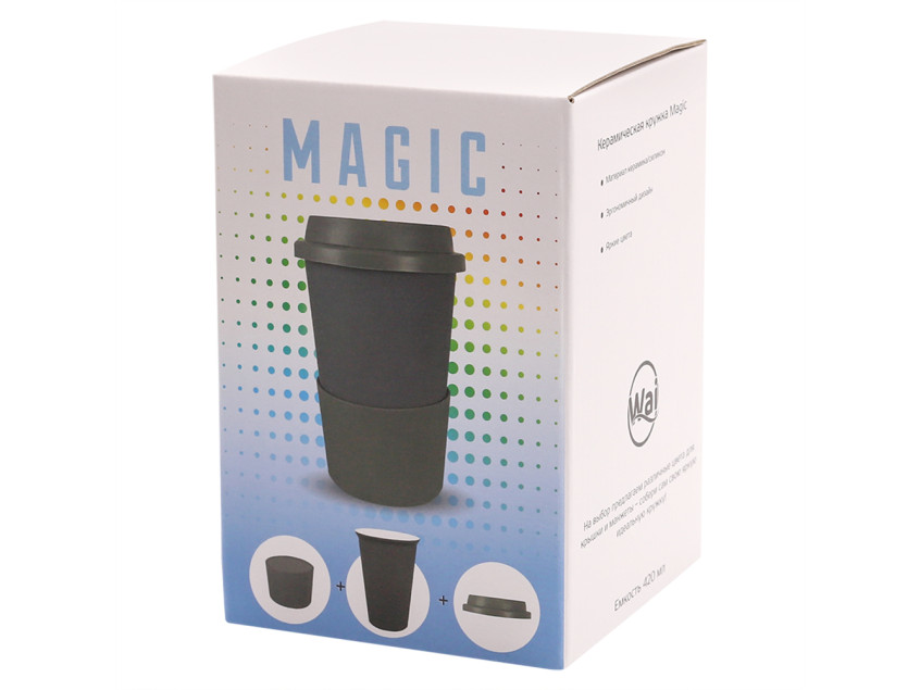 Коробка для кружки Magic, цветная