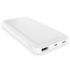 Внешний аккумулятор Optima, 10000 Mah, белый