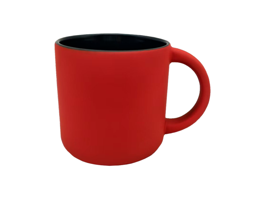 Кружка керамическая Dark Side, красная