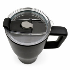 Кружка керамическая Stonely, чёрная