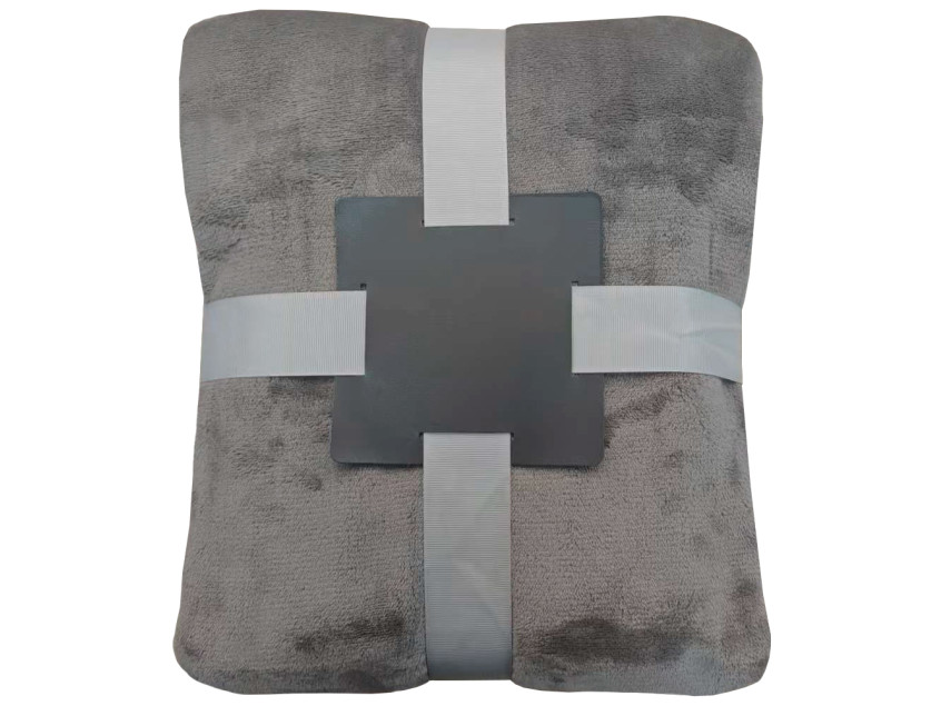 Плед FLANNEL, серый