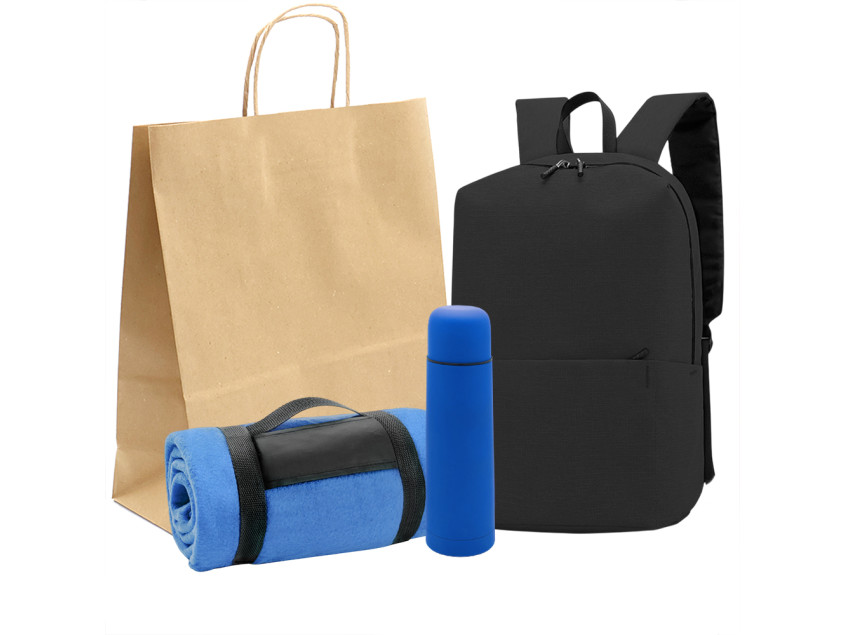 Подарочный набор FOR PICNIC, синий