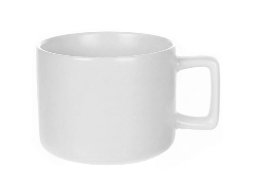 Кружка керамическая Geometry, белая